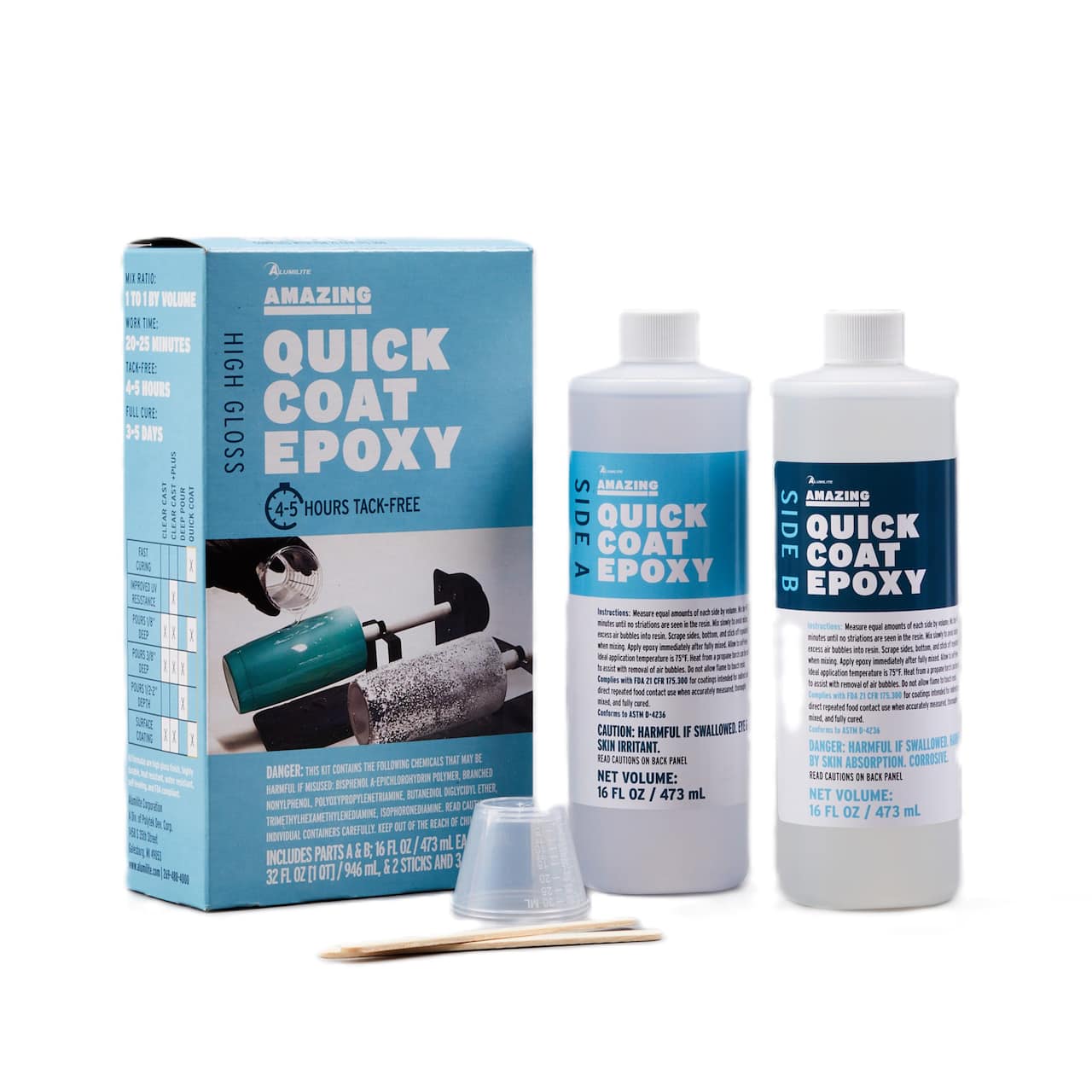 Alumilite™ 32oz. High Gloss Amazing Quick Coat Epoxy
